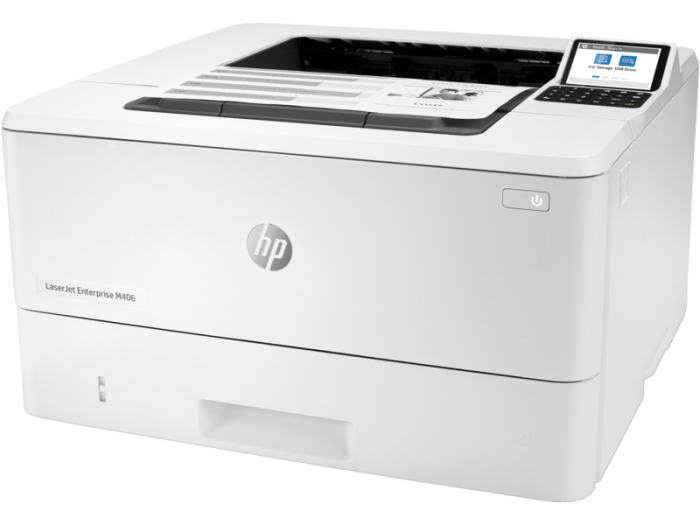 HP 3PZ15A HP LaserJet Enterprise M406dn Printer